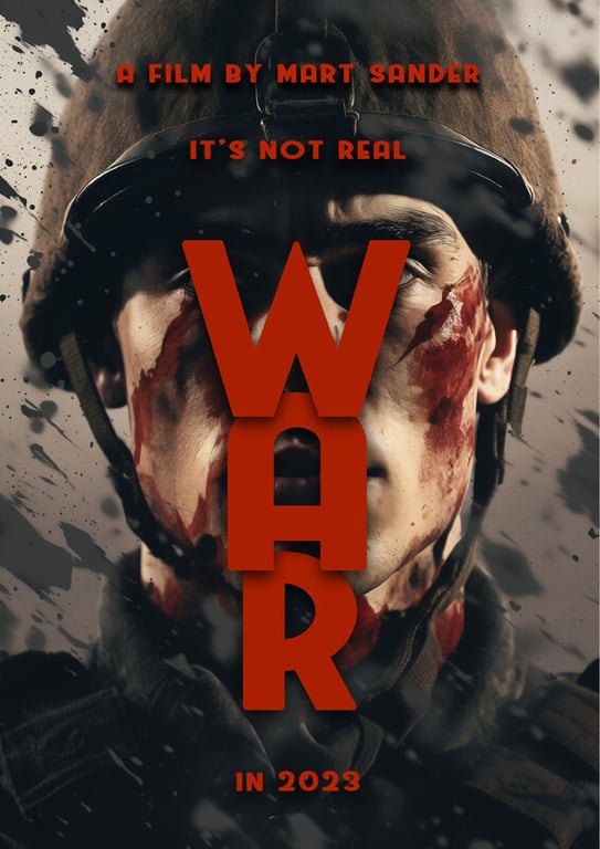 The True Cost of War poster