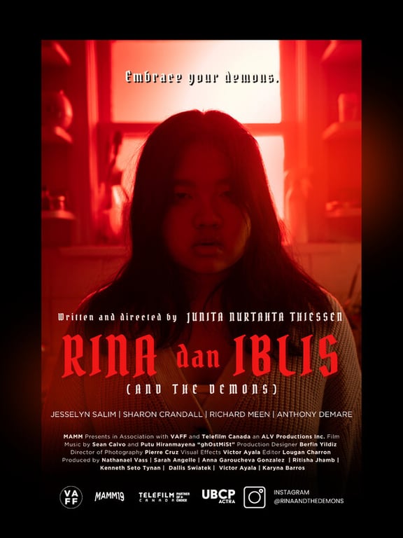 RINA DAN IBLIS (and the demons) poster