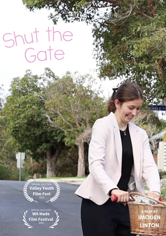 SHUT THE GATE poster