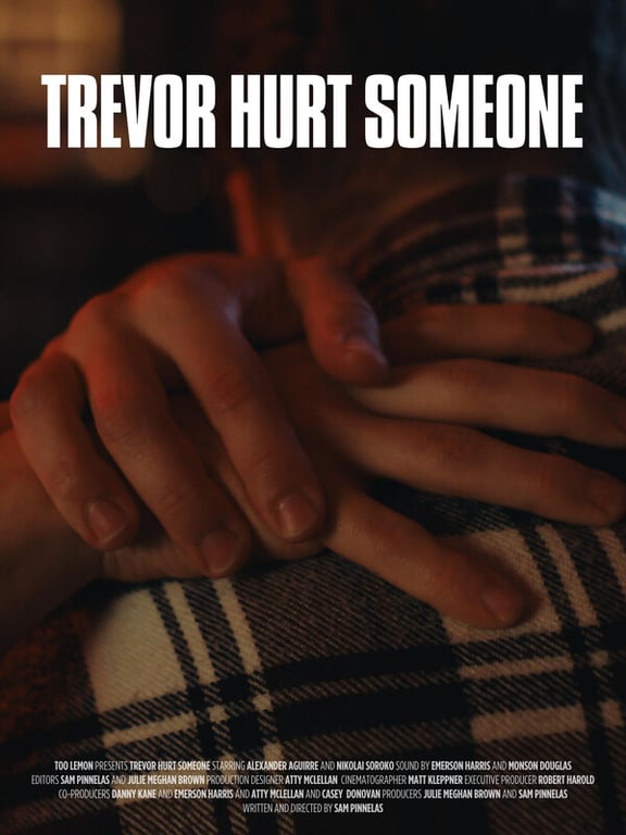 Trevor Hurt Someone poster