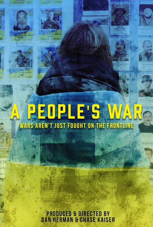 A People's War poster