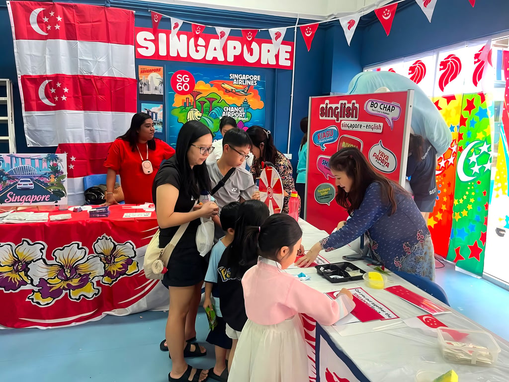Parents put on interactive stalls celebrating the cultures of the BSKL community on annual International Day. 