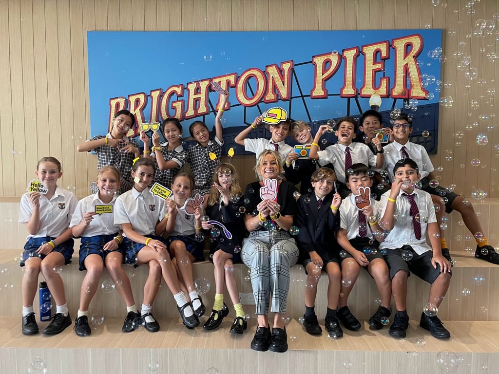 Brighton College came together for HelloYellow, a day promoting student wellbeing and mental health