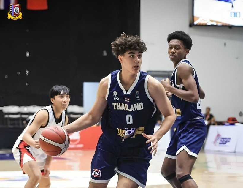 Grade 10 student joins Thai U16 National Basketball Team camp.