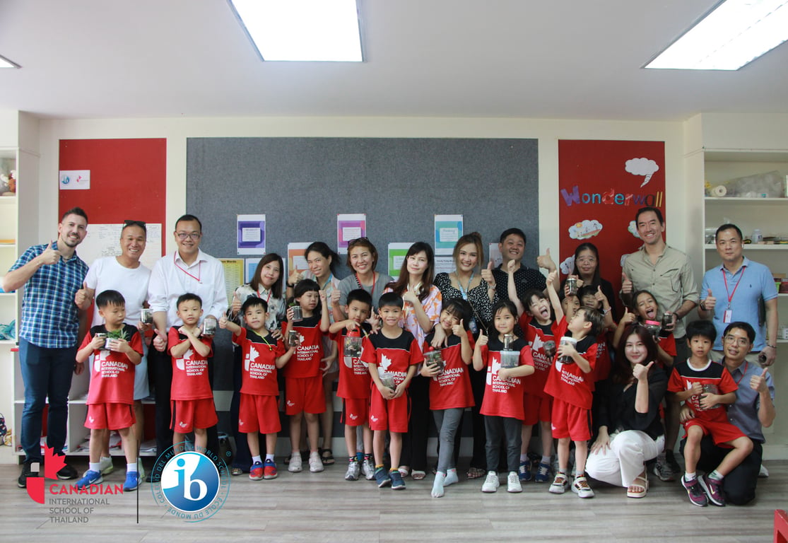 A hands-on project made meaningful through family participation.