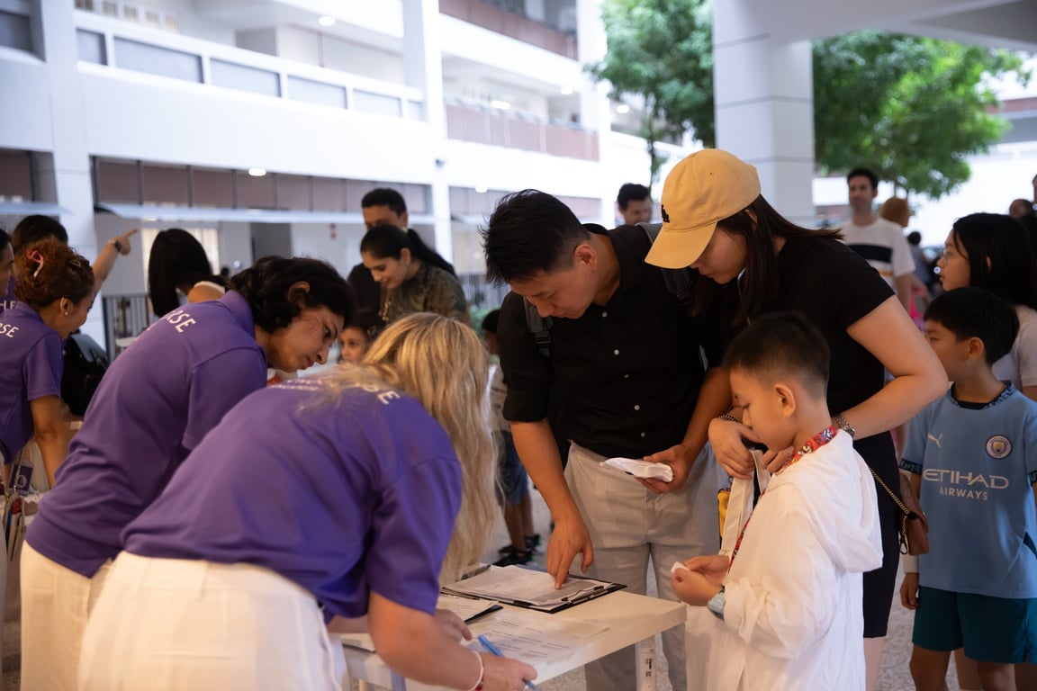 Orientation Day at the start of the new school term