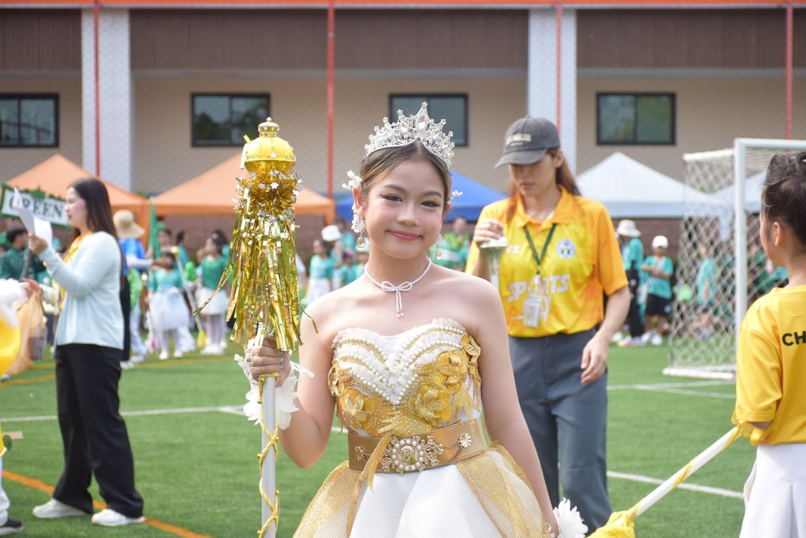 Opening parade at the MIS Primary Sports Day 2025.
