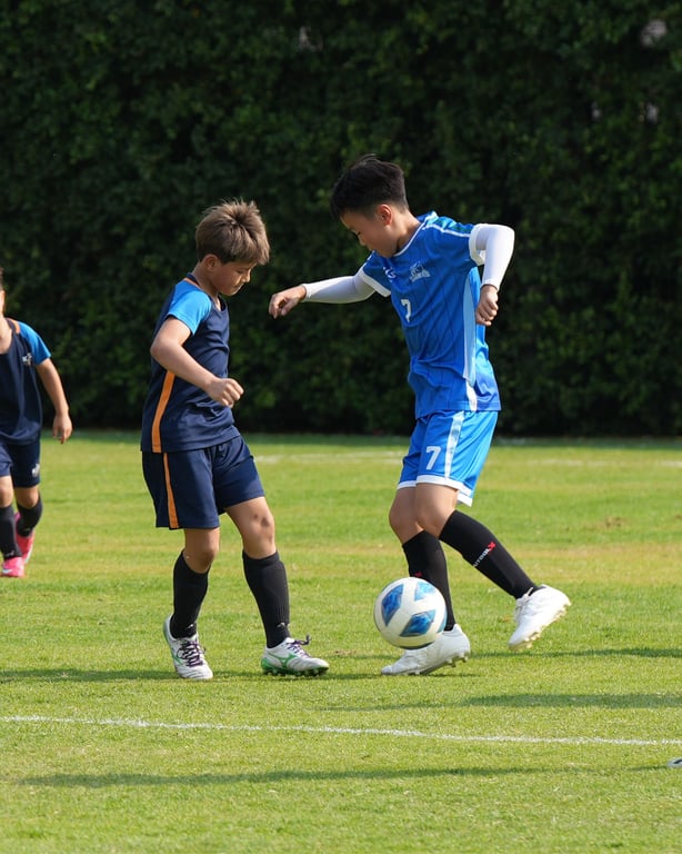 G5 Wolves face off on the field, united by team spirit.