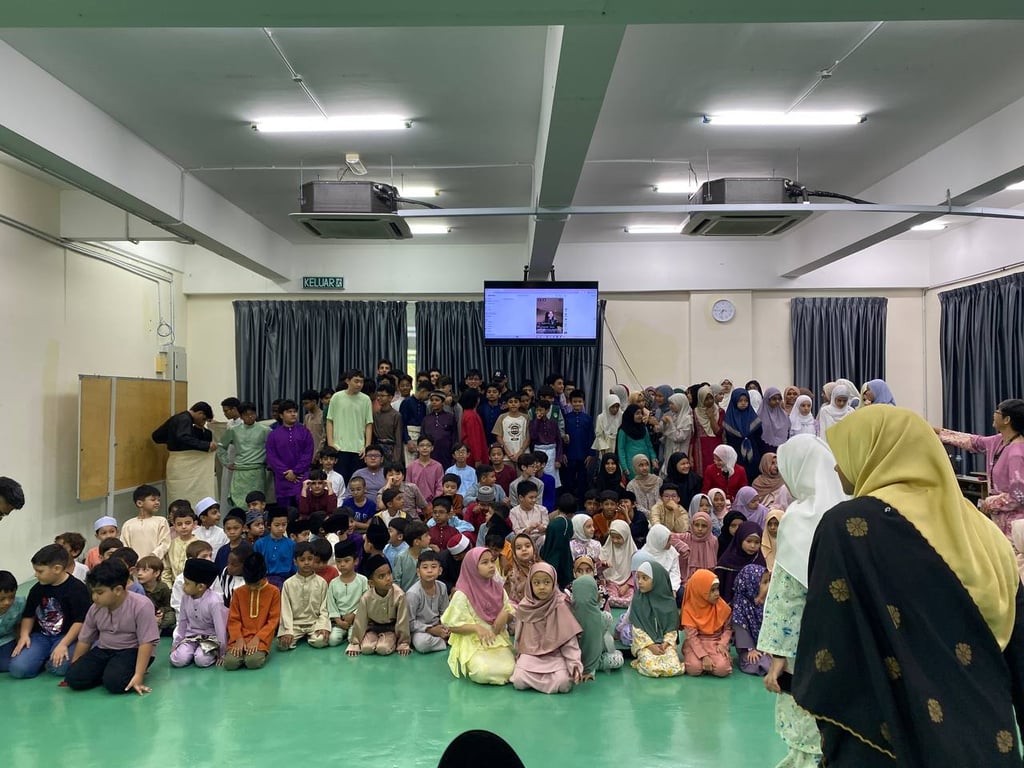 The whole school community comes together to celebrate Hari Raya Aidilfitri at Greenview 