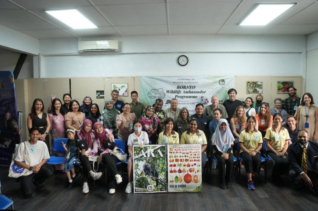 JIS students and staff join community partners and conservationists at the launch of the Borneo Wildlife Ambassador Programme.