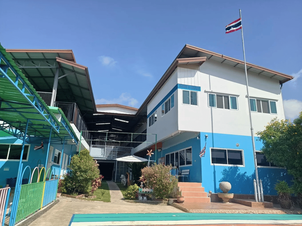 Front view of the Buds International School Phuket campus.