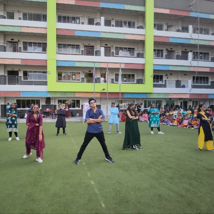 Secondary students deliver traditional Tamil and Punjabi dance performances to the school community in honor of Deepavali.