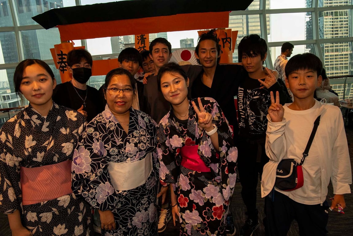 Teachers, parents and students celebrate the school community during Insworld Culture Day, a day full of cultural performances and cuisines.