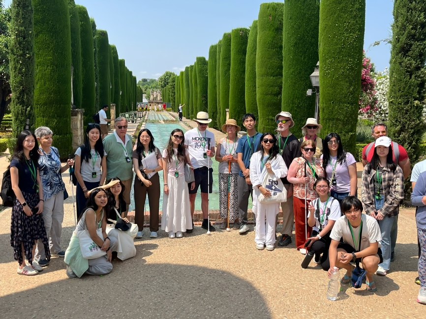 Students explore history on a global adventure.