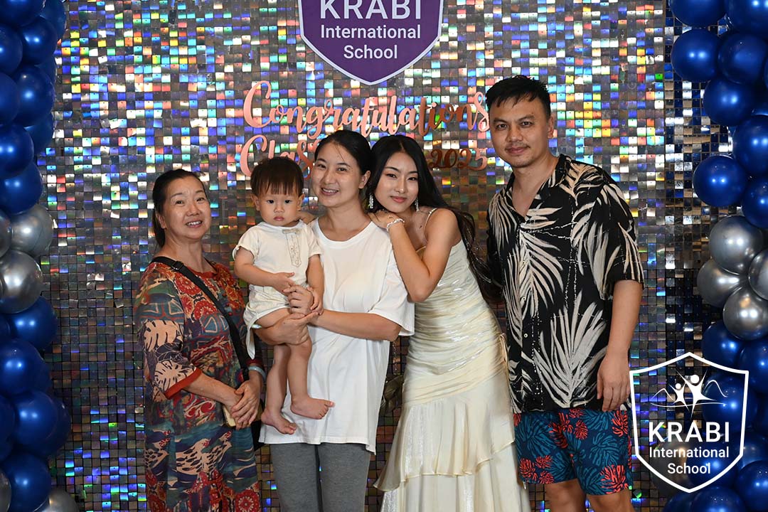 Families attending the Starlit Soirée Graduation Ball.
