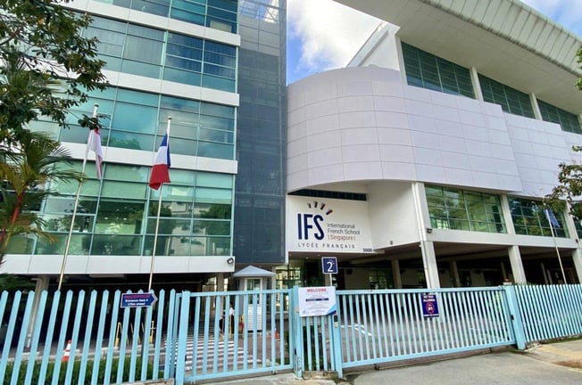 The Main Entrance to the IFS Campus