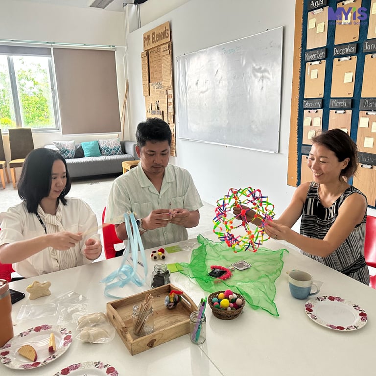 Families discovering ways to support young children’s emotional development.