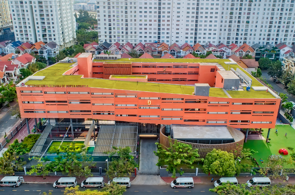 Aerial View of the Campus.