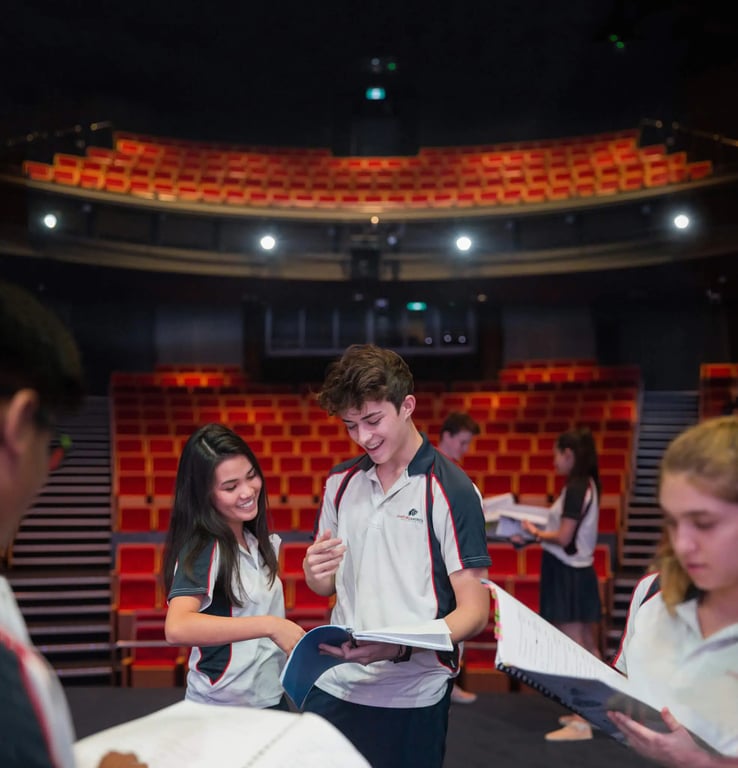 Stamford American International School theater