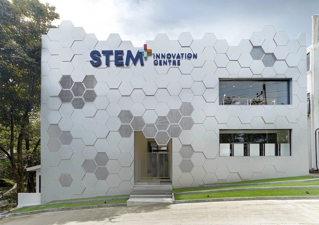 STEM Innovation Centre building exterior.