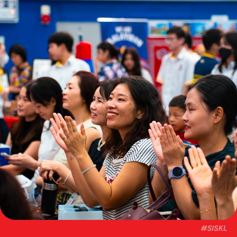 Parents were in the audience for the student performances to celebrate International Day