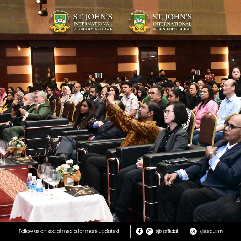 Parents in the audience to see their children perform during the Awards Evening.