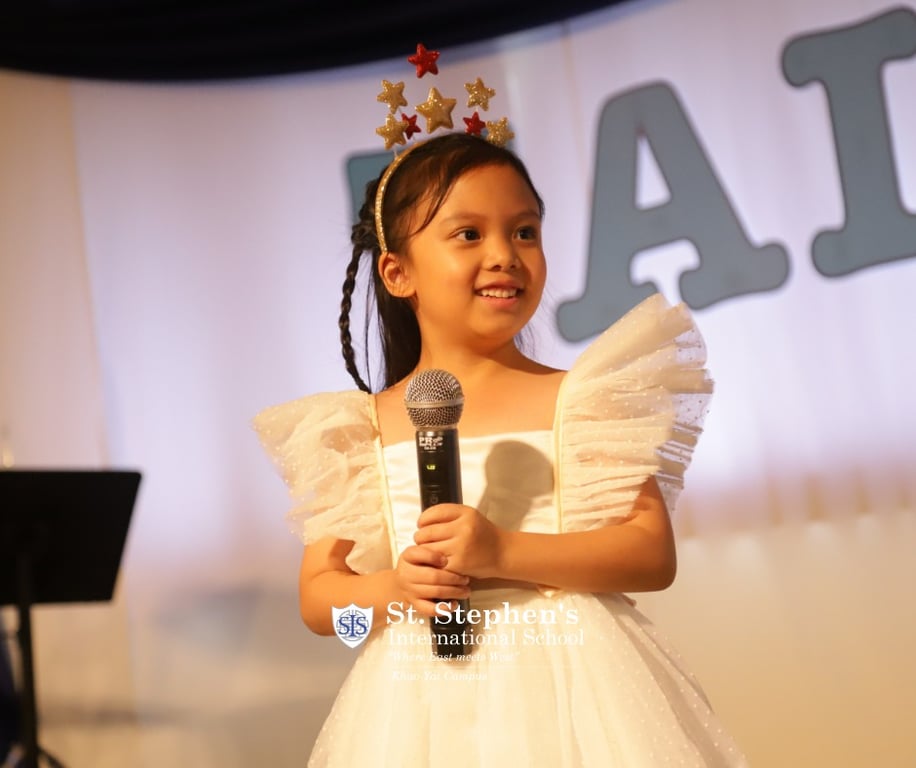 A vibrant showcase of student talent at Khao Yai Campus.