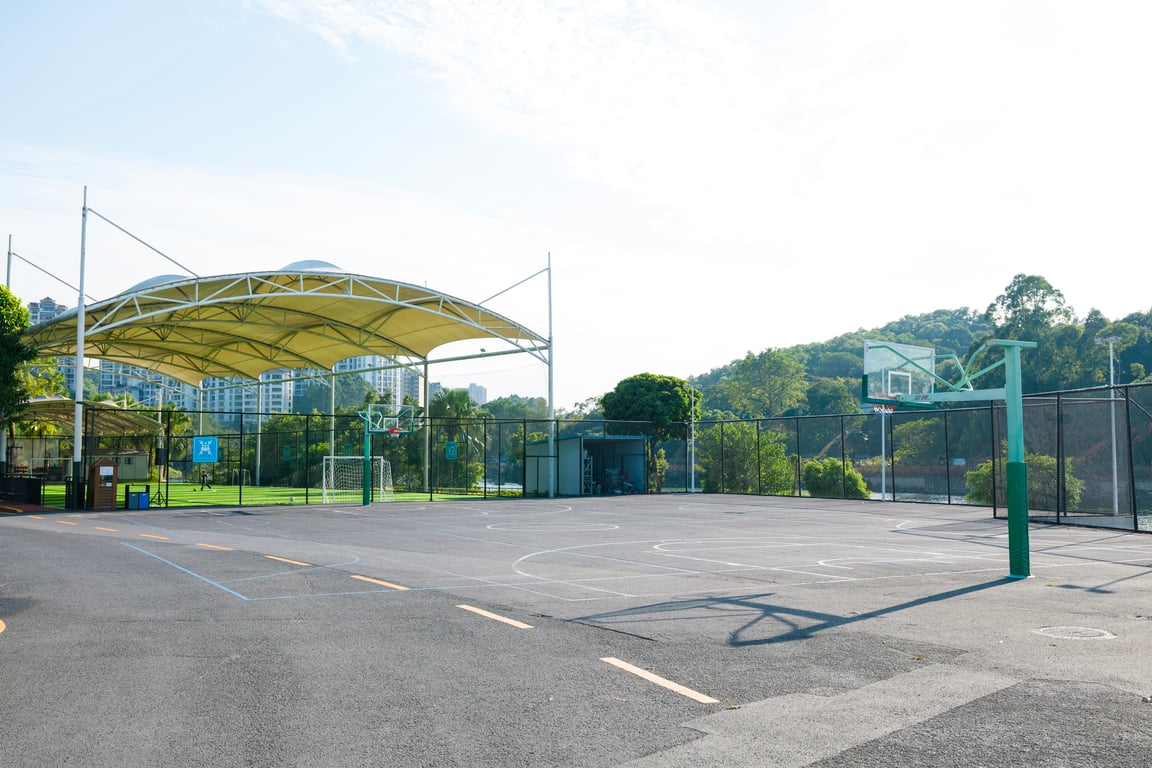 Outdoor Basketball Court