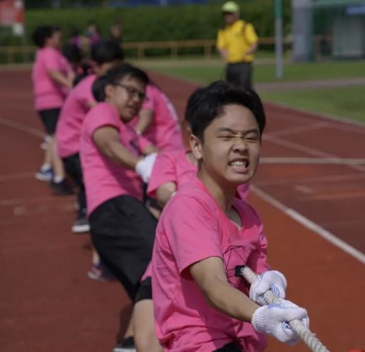 Sports Day Spirit shining through the students!