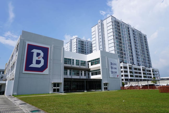 Frontview of the campus.