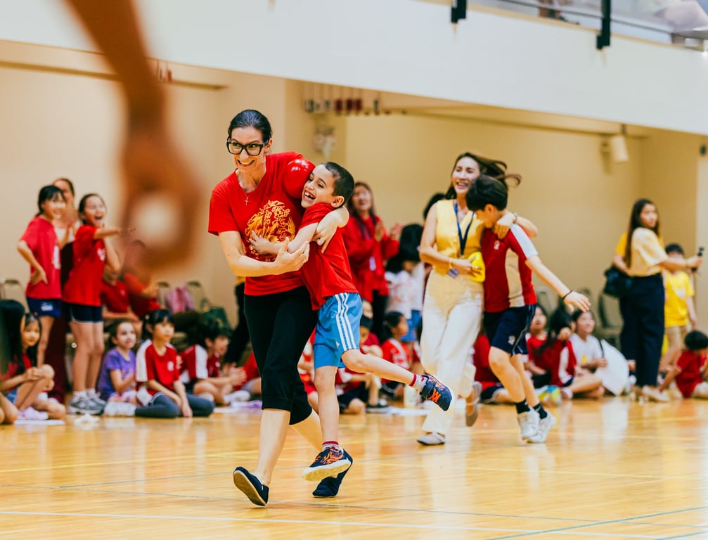 A day of fun, teamwork, and community spirit—students, staff, and parents all joining in the action.