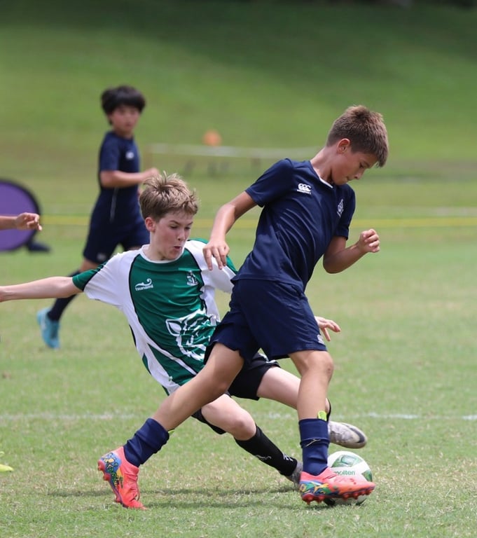 Passion, energy, and teamwork shine through on the playing field as pupils embrace competitive sport and the spirit of fair play.