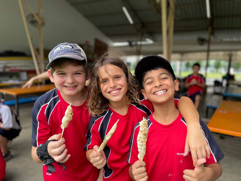 Stamford American International School Elementary students