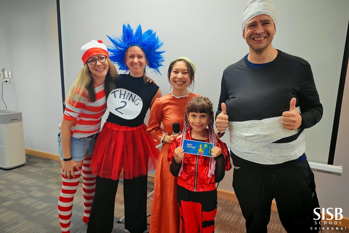 The school community dressed up as fictional characters to celebrate Book Day.