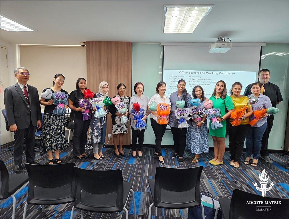 The Friends of Amis Annual General Meeting sees the handover to a new team of parent volunteers for the year.