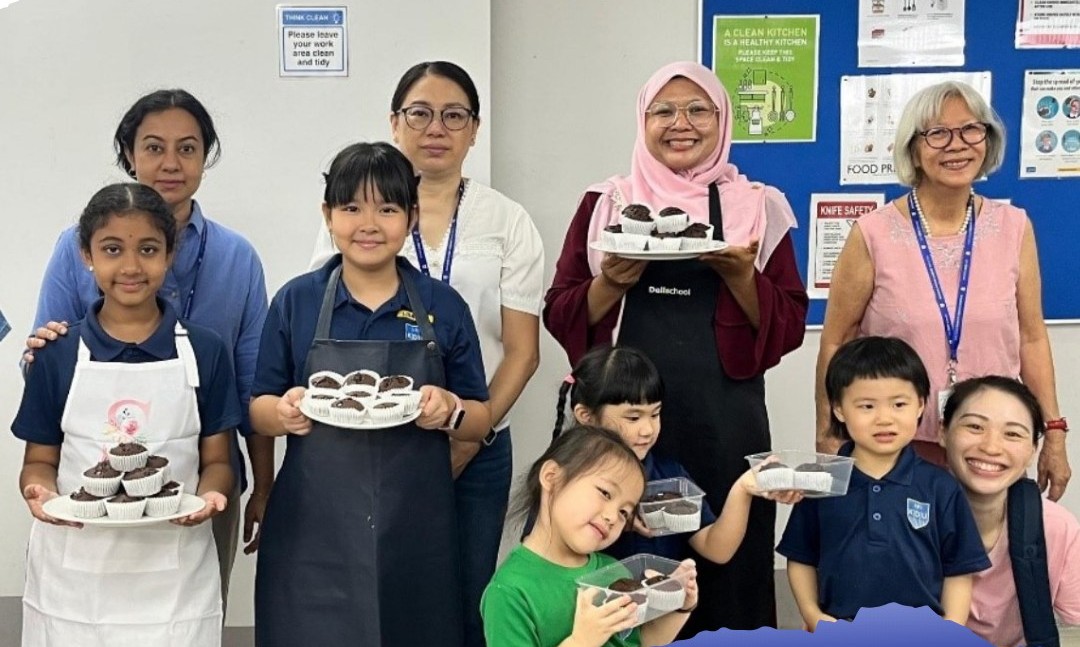 PArents join the classroom for this HAri Raya cooking masterclass workshop, ahead of the school event.