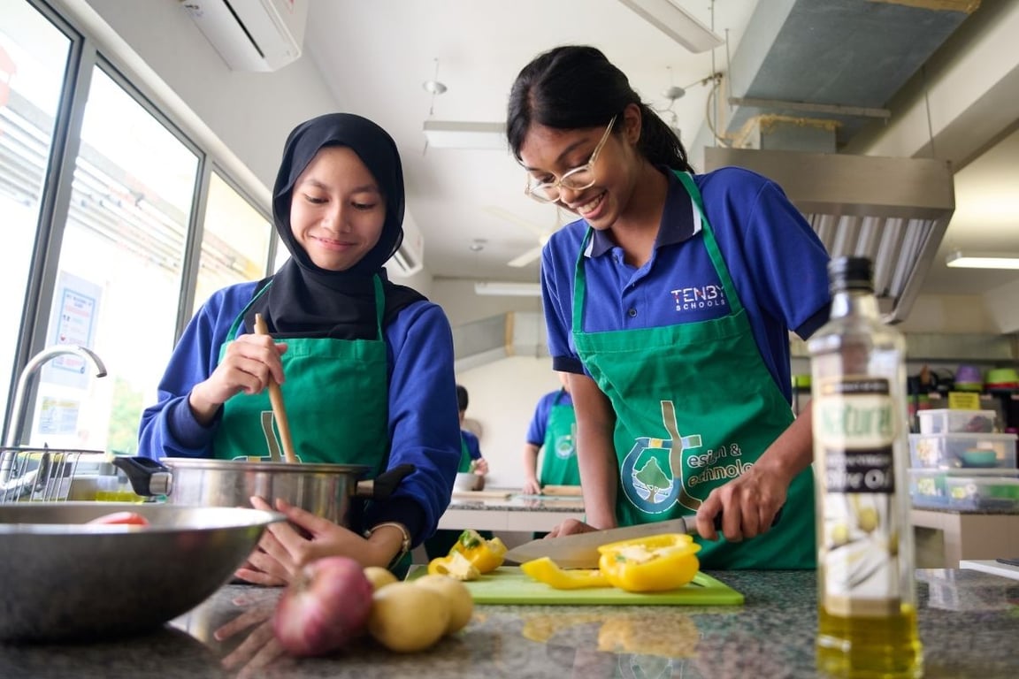 From Food & Nutrition lessons to pursuing pâtisserie beyond school, students can turn their interests into future pathways.