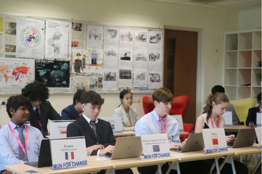 AIS hosting the Model United Nations For Change (MUN4C) conference