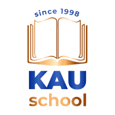 Kazakh-American University KAU School logo