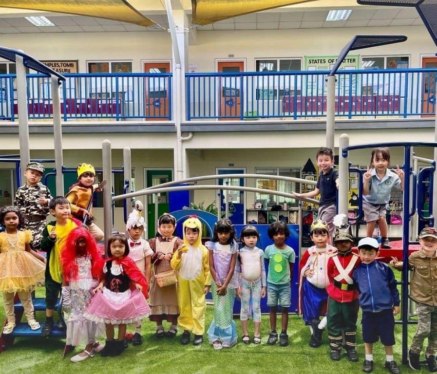 Students dress up as their favourite literary character to celebrate Book Week. 