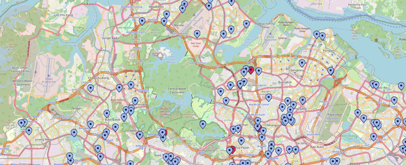 Map view