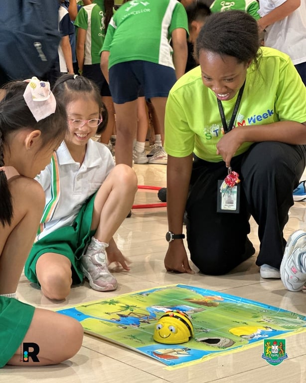 GIS hosted a STEAM Expo for Primary Students to explore hands-on learning.