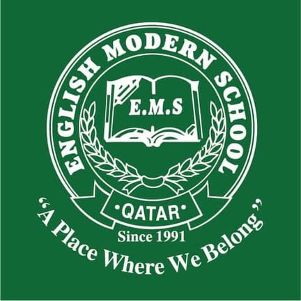 The English Modern School Khor logo