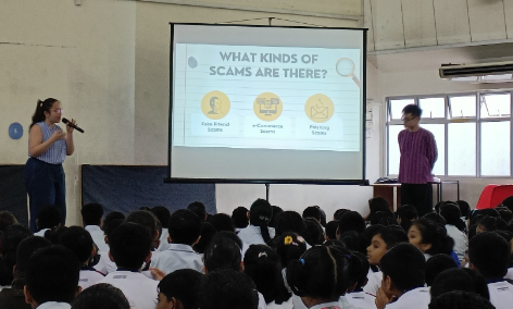 Interactive crime prevention skit by  inwardBOUND team