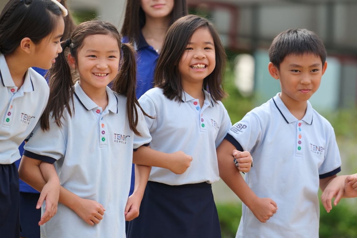 An inclusive community where students connect with friends from over 26 nationalities.
