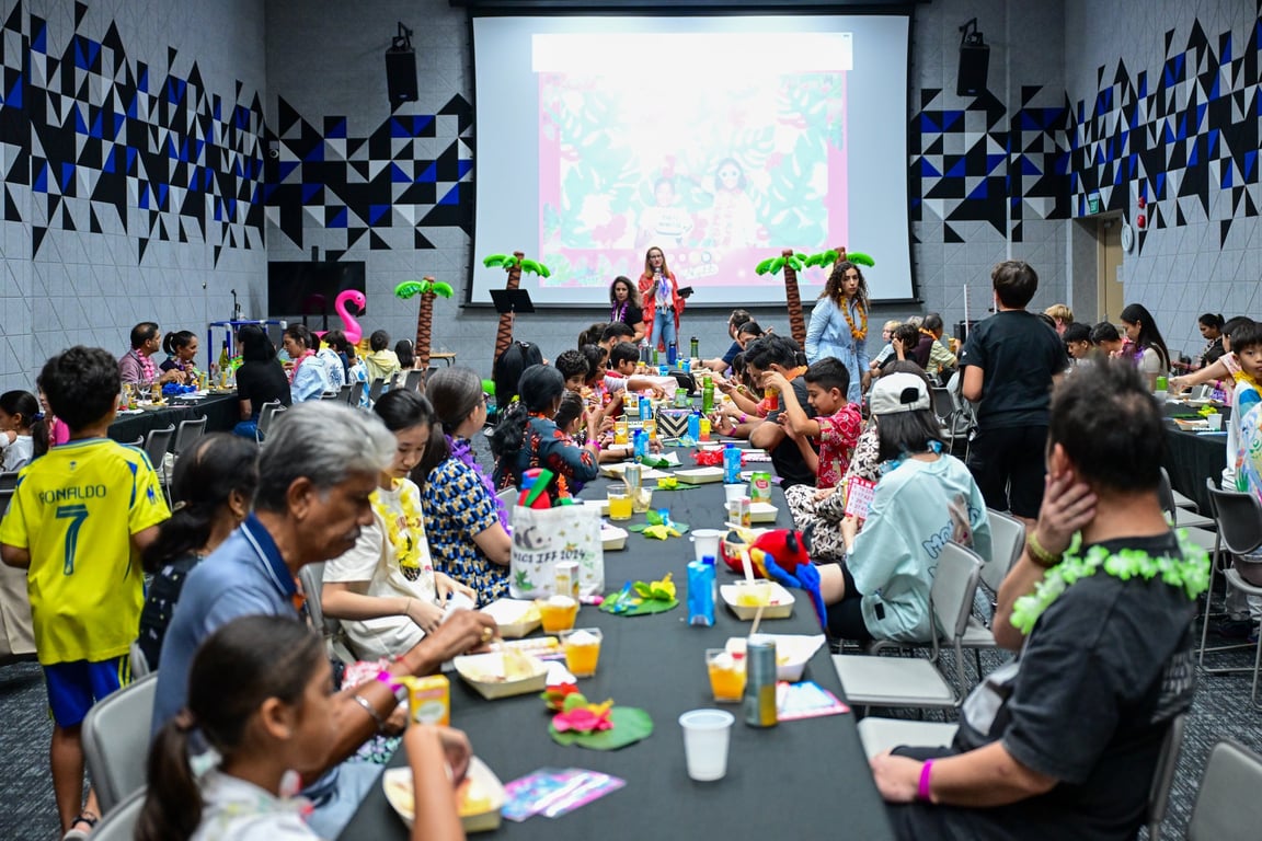 The NLCS community came together for Family Games Night, where families spent the evening at the school bonding over fun games and activities