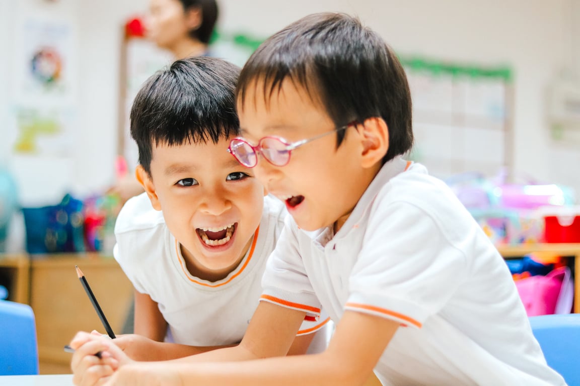 We firmly believe that a happy child is a learning child.