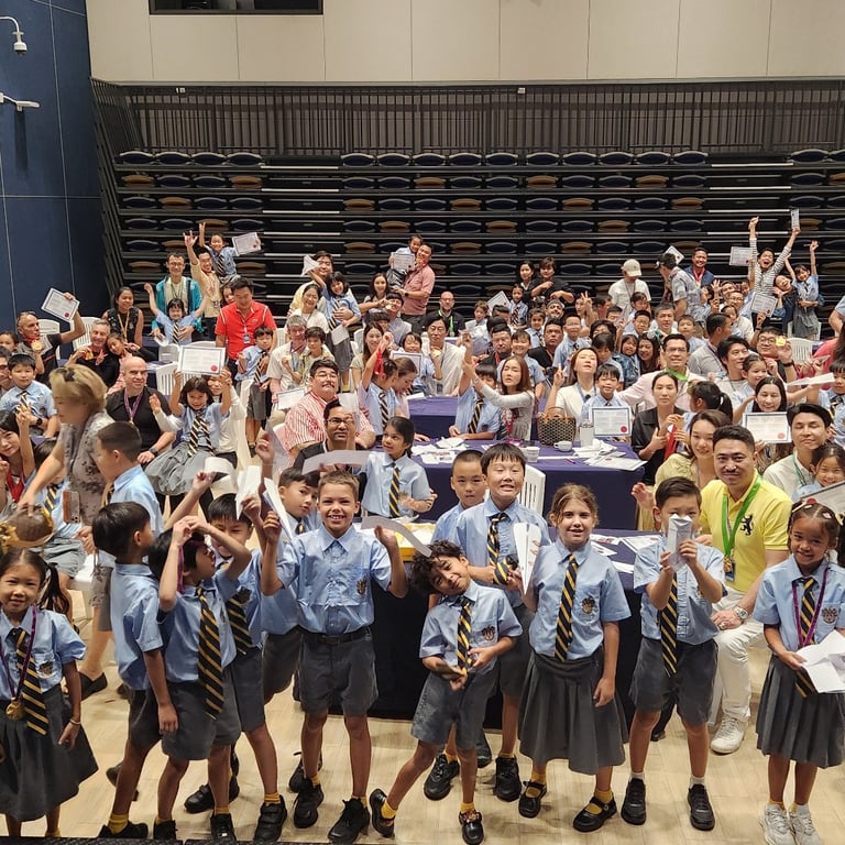 Year 3 students and families celebrating Father’s Day with classroom activities.