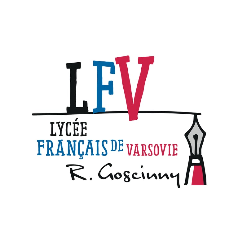 Lycée Français de Varsovie R. Goscinny - Middle and High school logo