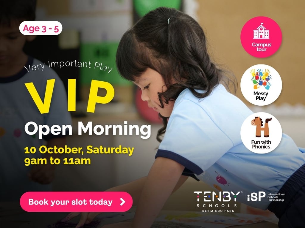 VIP Open Morning | Age 3 - 5